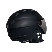 Load image into Gallery viewer, Daytona Carver Ski Helmet - Adjustable Ski Helmet for Men, Women &amp; Youth - Dull Black with Anti-Fog Visor
