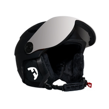 Load image into Gallery viewer, Daytona Carver Ski Helmet - Adjustable Ski Helmet for Men, Women &amp; Youth - Dull Black with Anti-Fog Visor
