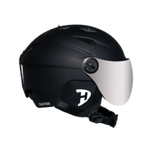Load image into Gallery viewer, Daytona Carver Ski Helmet - Adjustable Ski Helmet for Men, Women &amp; Youth - Dull Black with Anti-Fog Visor
