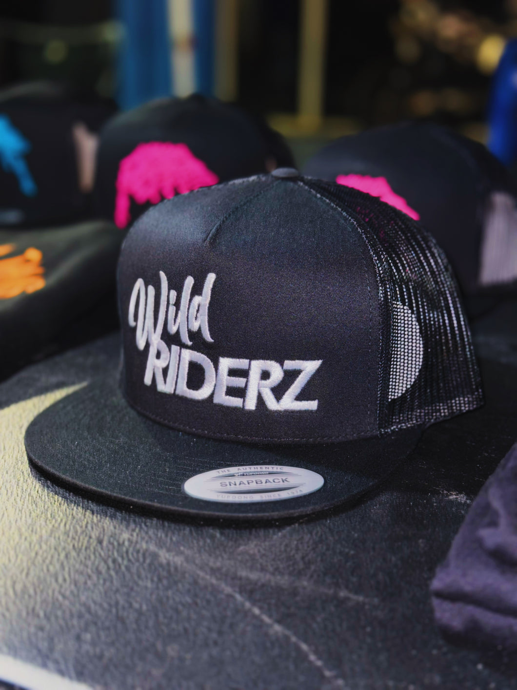 OG Wild Riderz Logo Trucker Hat