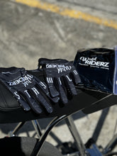 Load image into Gallery viewer, Black lightning Wild Riderz Motorcycle Gloves
