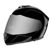 Load image into Gallery viewer, Daytona Glide Modular Motorcycle Helmet - DOT Approved, Bluetooth Ready, Dual Visor, Men/Women/Youth - Hi-Gloss Black
