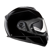 Load image into Gallery viewer, Daytona Glide Modular Motorcycle Helmet - DOT Approved, Bluetooth Ready, Dual Visor, Men/Women/Youth - Hi-Gloss Black

