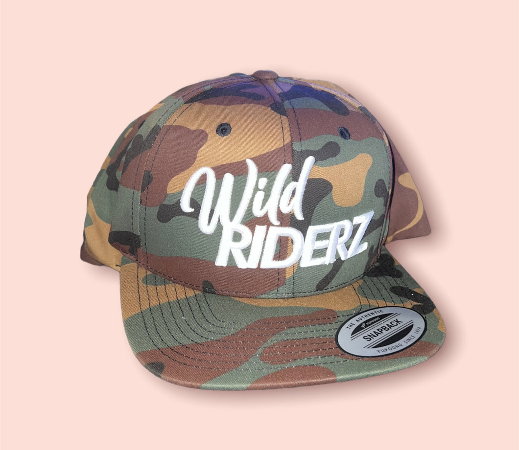 Camo Wild Riderz Snap Back