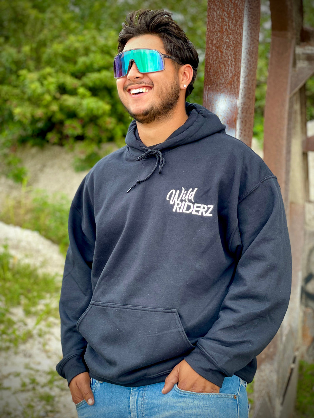 Embroidered Wild Riderz Hoodie